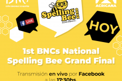 Concurso Nacional de Spelling Bee (Concurso de Deletreo) 